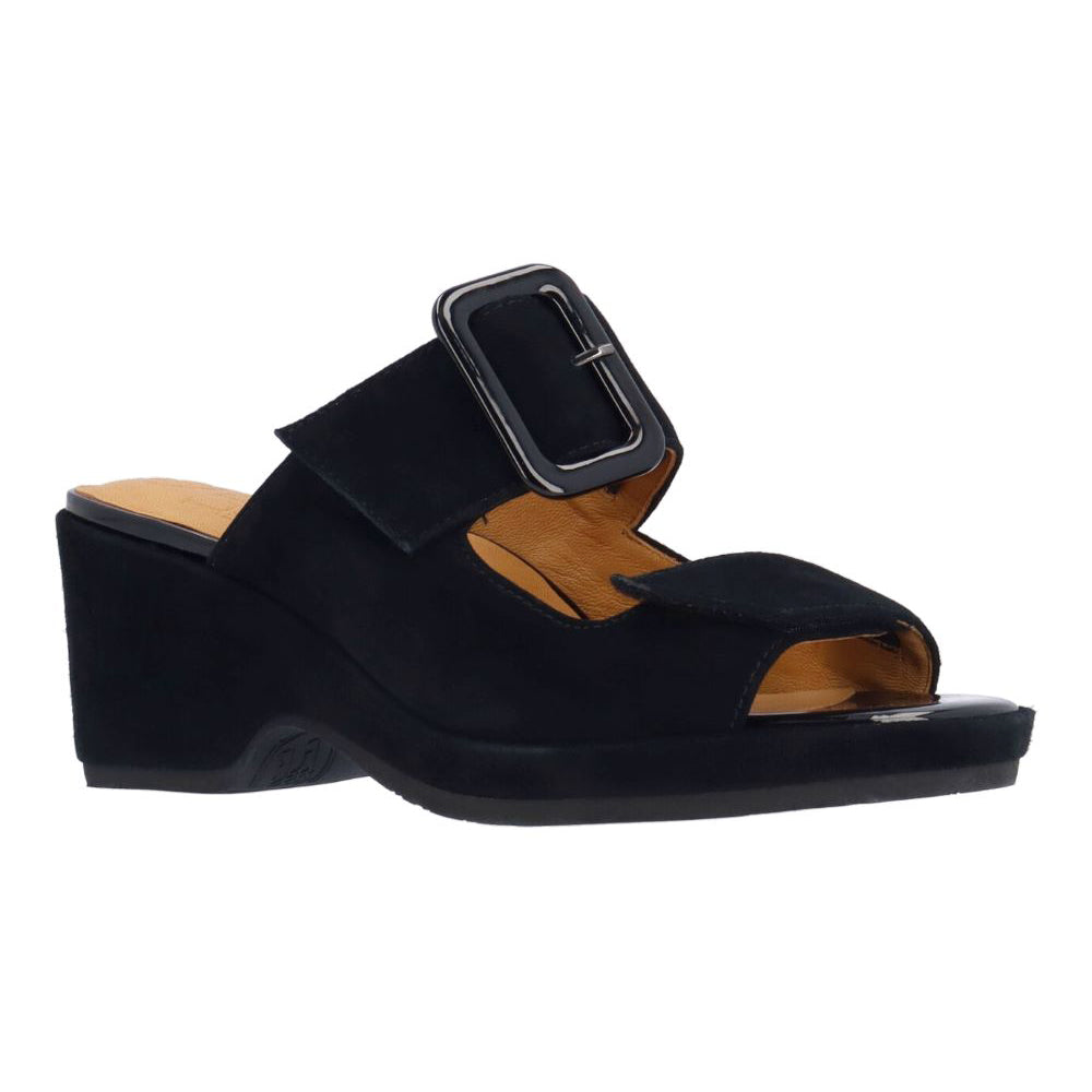 Black Kid Suede