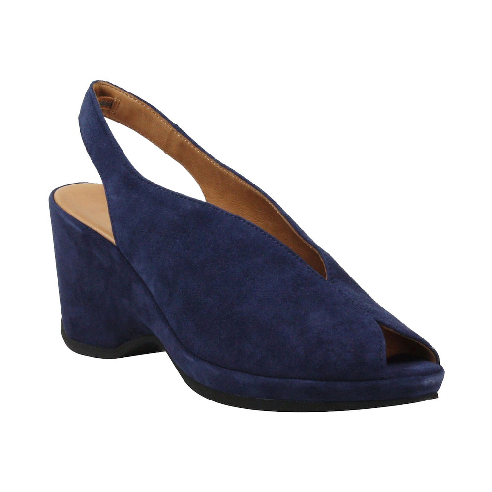 Navy Kid Suede