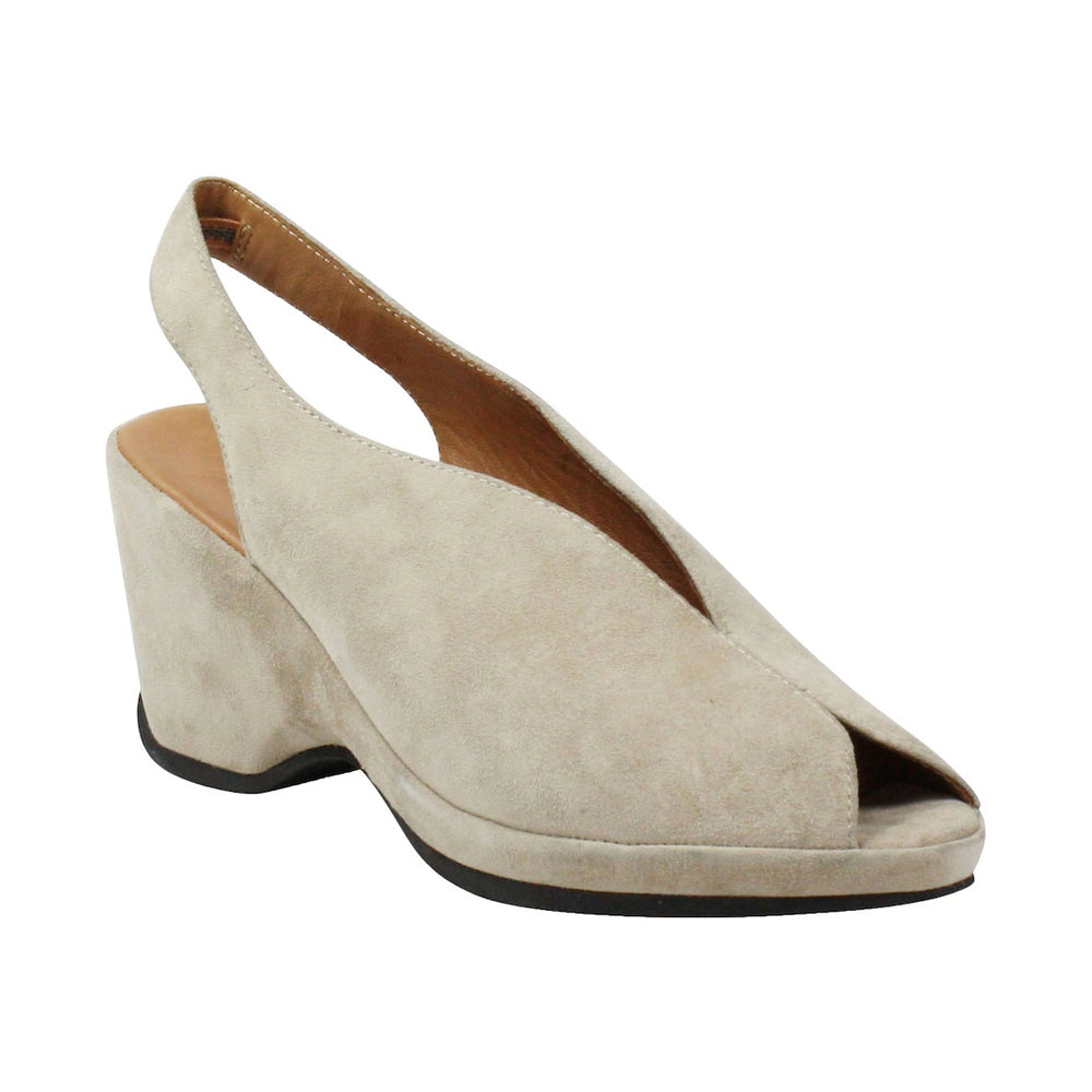 Taupe Kid Suede