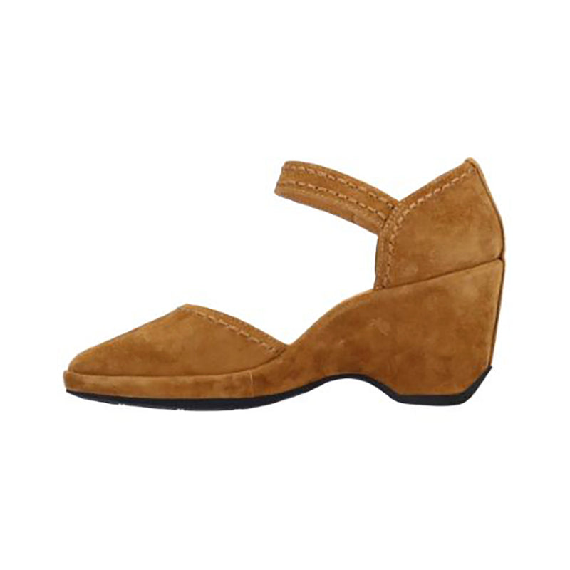 L'Amour Des Pieds Orva Suede Heeled Wedge | Simons Shoes