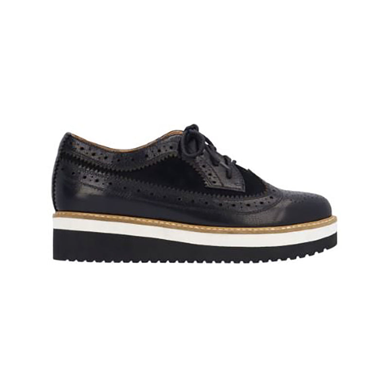 L'Amour Des Pieds Zorielle Platform Leather Oxford