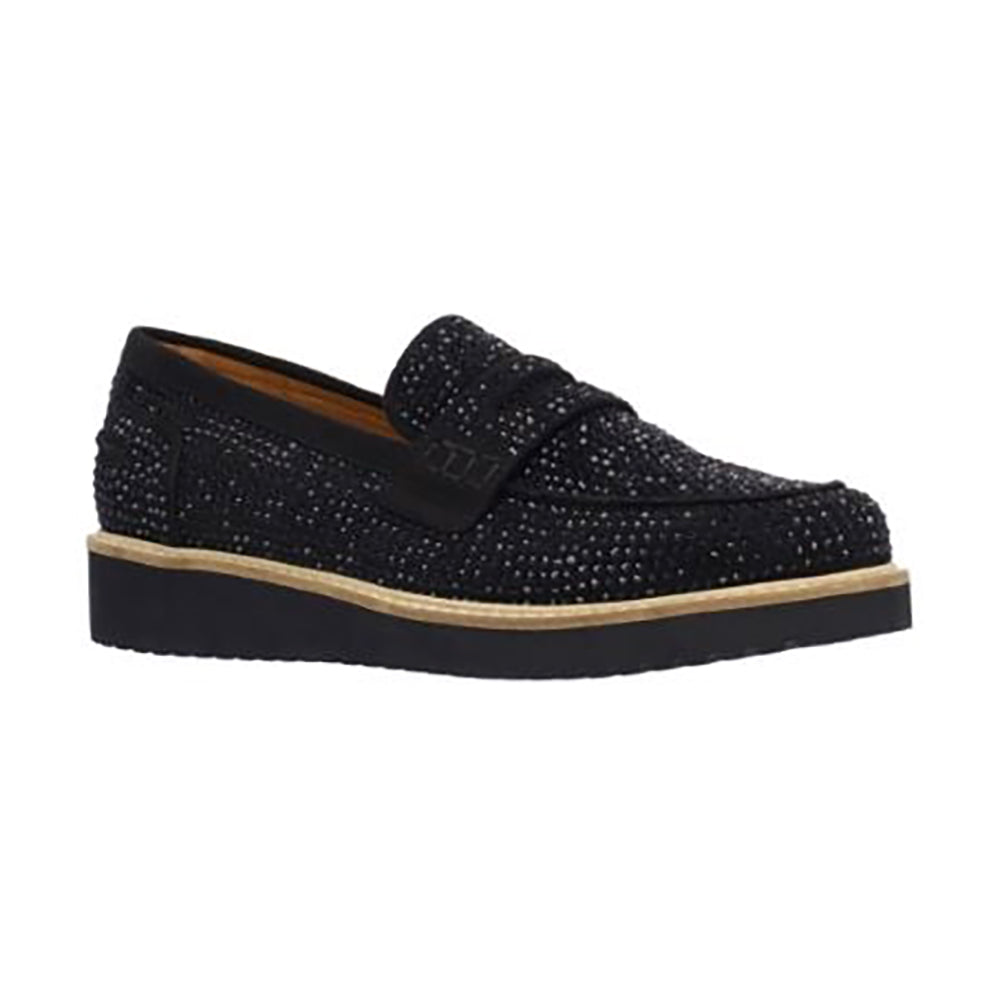 L'Amour Des Pieds Zyra Black Kid Suede