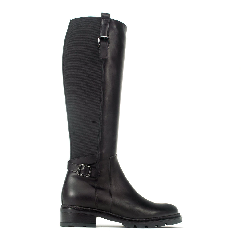 La Canadienne Saint Boot Womens Shoes Black Leather