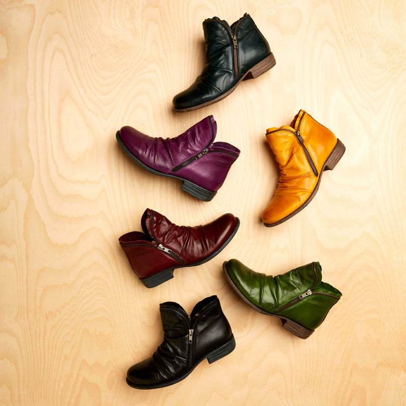 Miz Mooz leather boots simons shoes