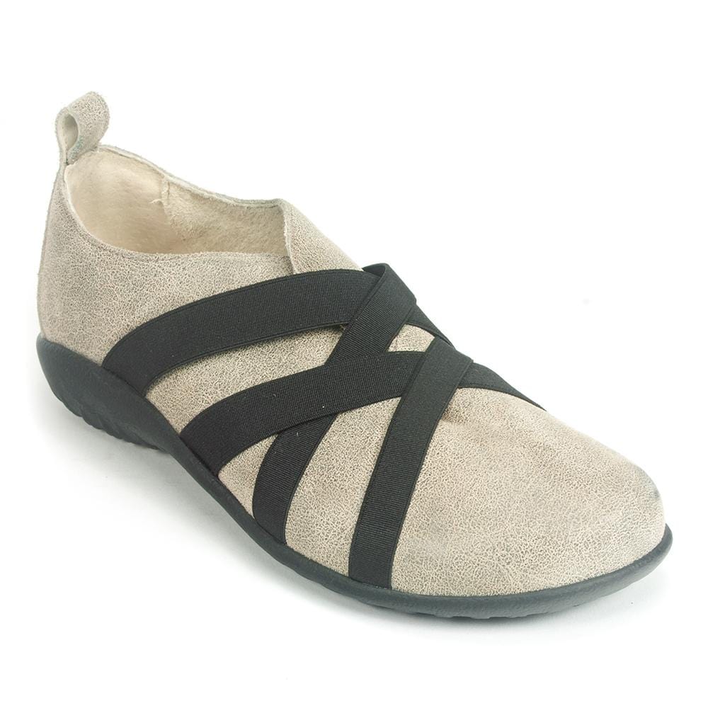 Naot Apera Slip On Sneaker Womens Shoes Speckled Beige