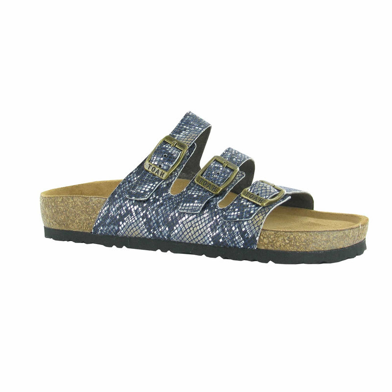 Naot Austin Sandal Womens Shoes Navy Python