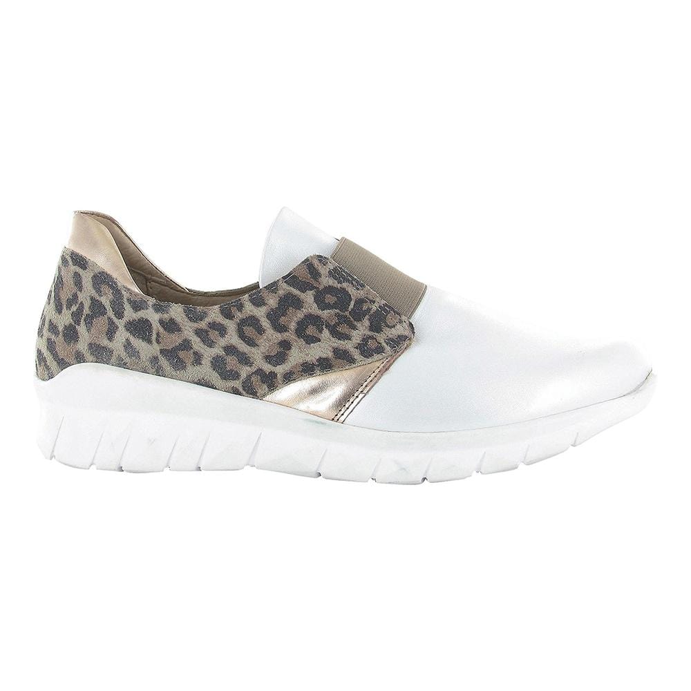 Soft White Lthr/Cheetah Suede/Soft Rose Gold Lthr