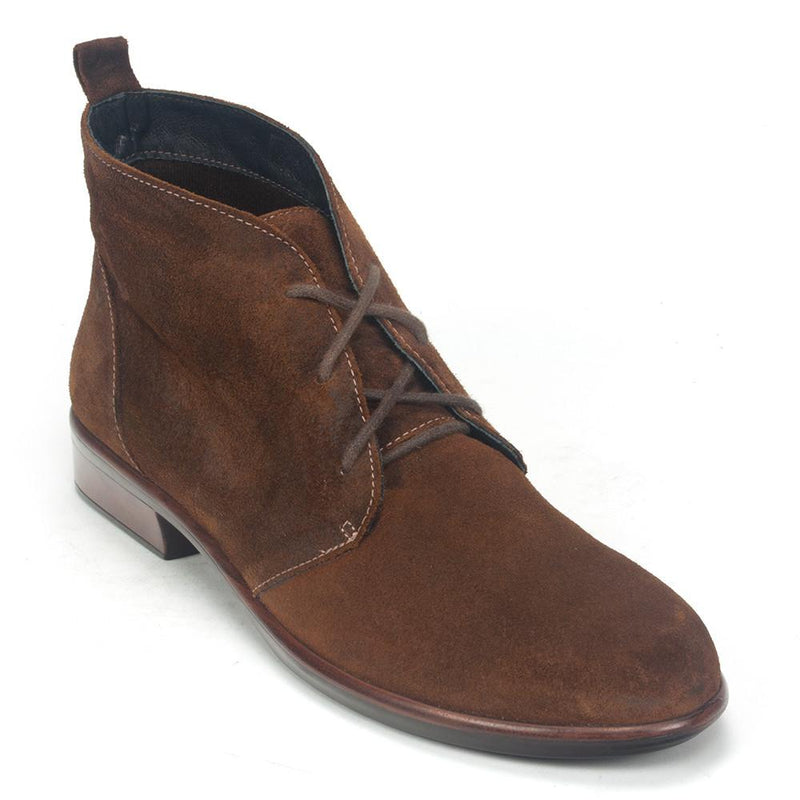 Naot Levanto Ankle Boot (26024) Womens Shoes Seal Brown Suede