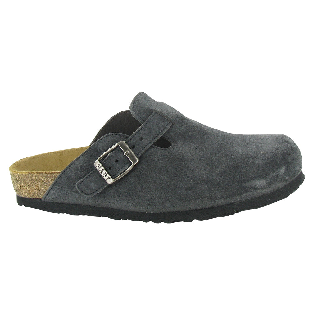 Naot Spring Clog (1000) Womens Shoes Taupe Suede