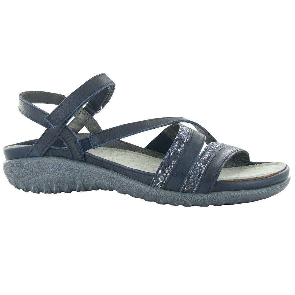 Soft Ink Leather/Navy Python Leather