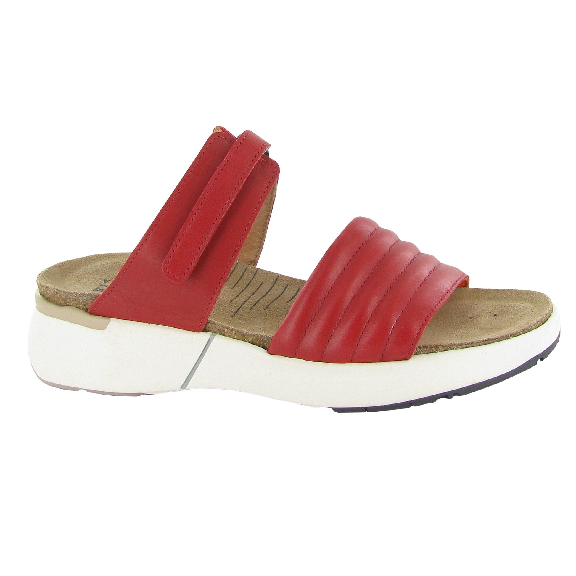 Naot Vesta Slide Sandal (25010) Womens Shoes Kiss Red