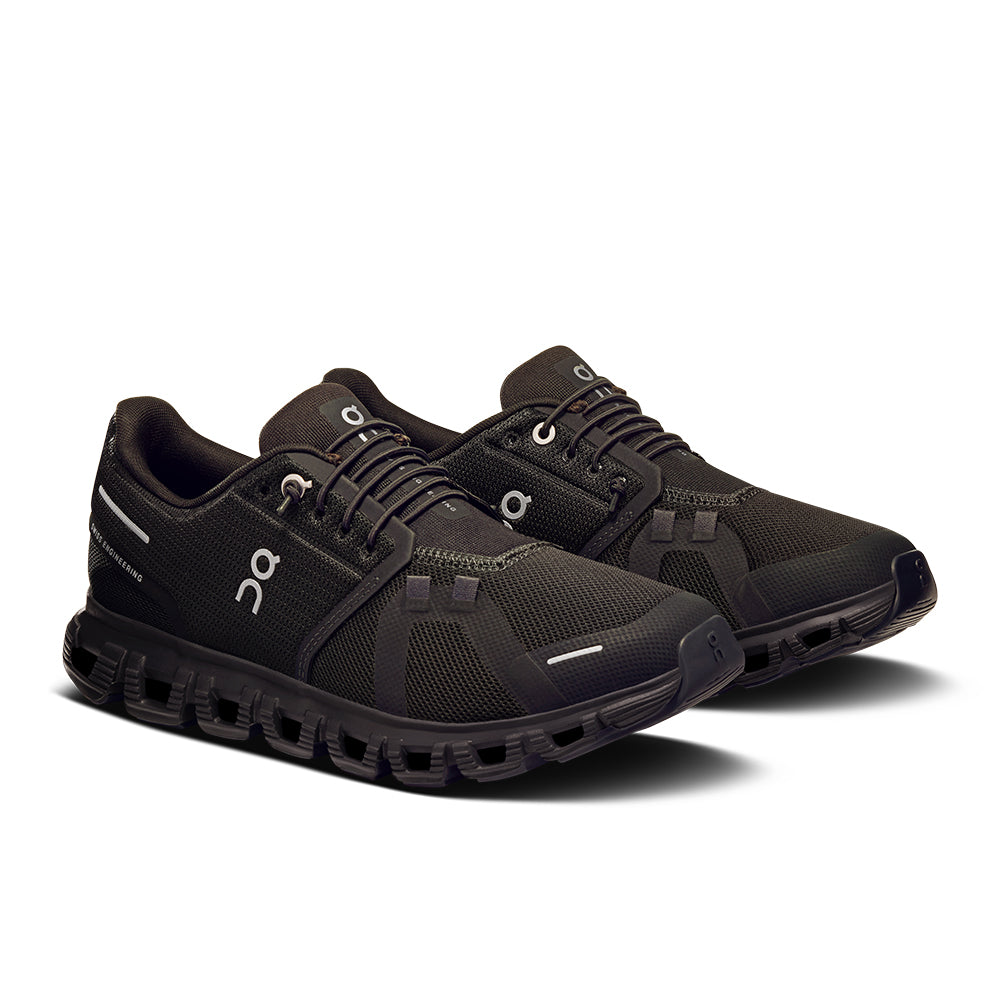 ON Running Cloud 6 Wide Men's Mens Shoes Black/Black