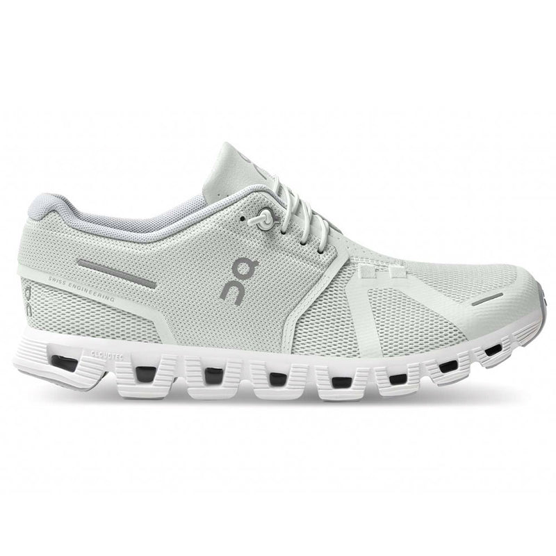ON Running Cloud 5 Women's Sneaker - Ice/White Womens Shoes 