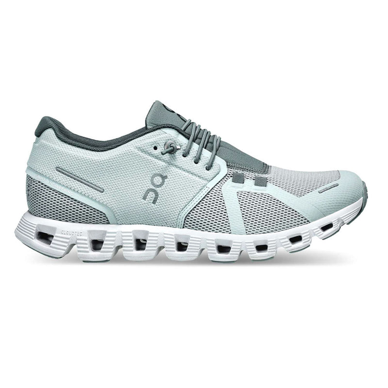 ON Running Cloud 5 Women's Sneaker - Surf/Cobble Womens Shoes 