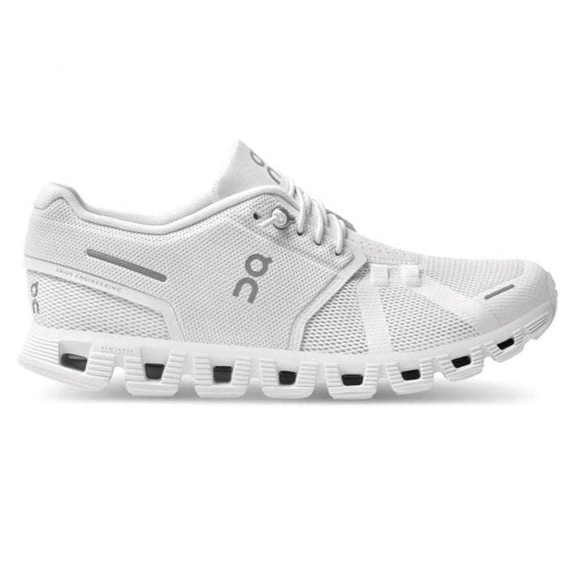 ON Running Cloud 5 Women's Sneaker - Undyed White Womens Shoes