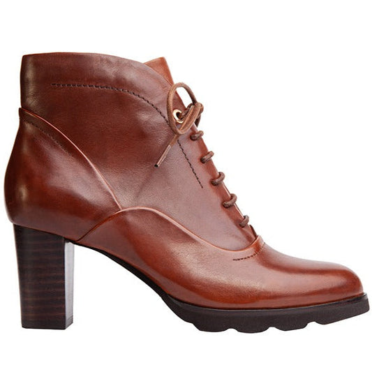Regarde Le Ciel Patricia-81 Lace Up Boot Womens Shoes Cuoio