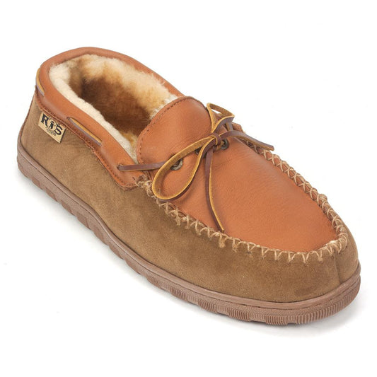 Cloud Nine RJ Fuzzies Rainer Moccasin Mens Shoes Chestnut