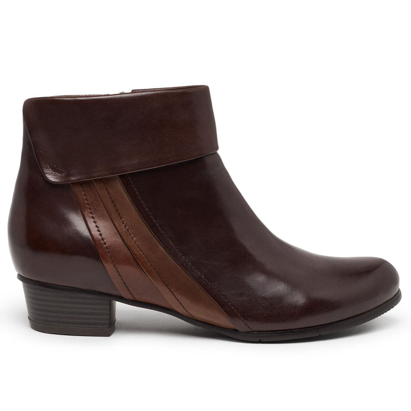 Regarde Le Ciel Stefany-369 Bootie Womens Shoes Brown Combo