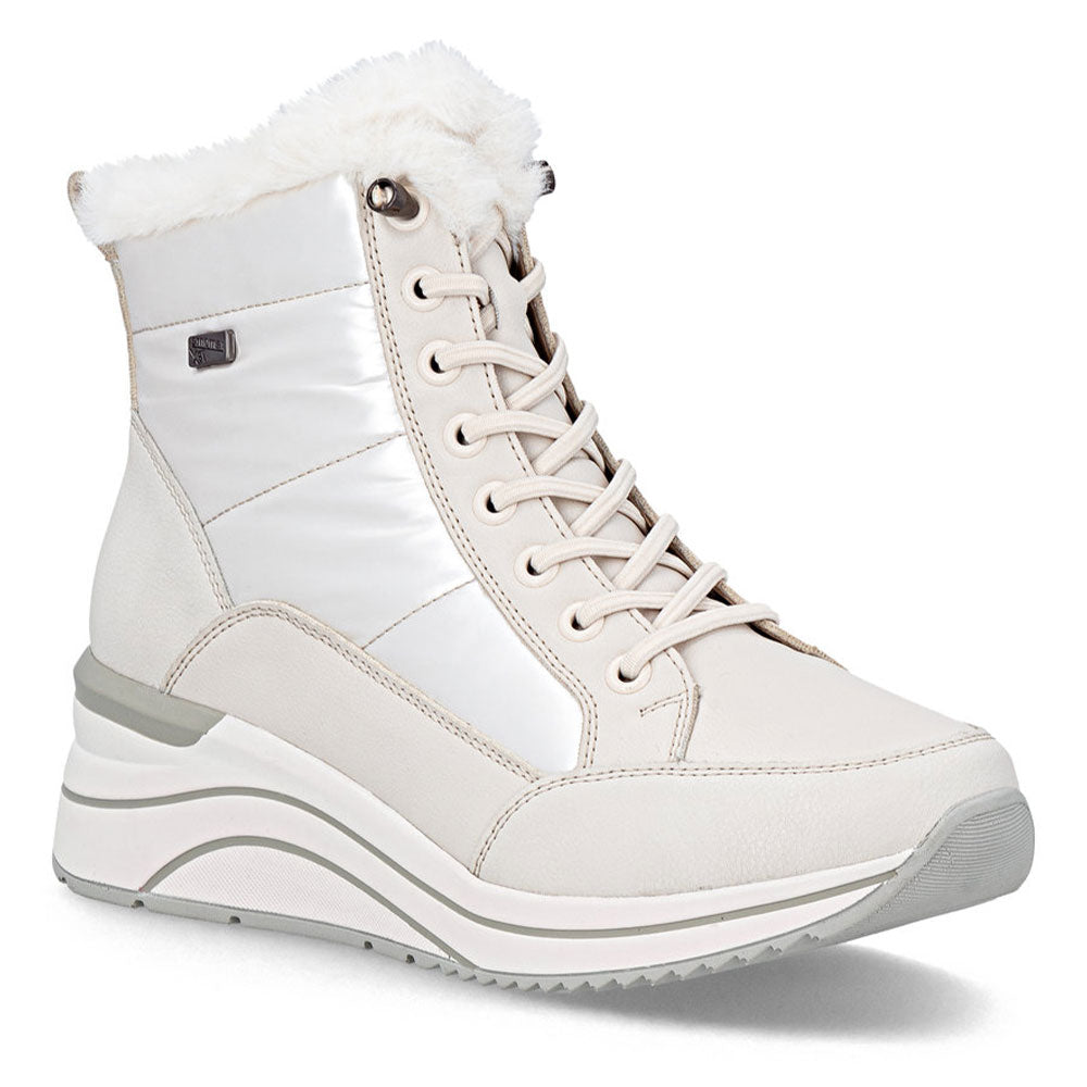 Remonte D0T80 Womens Shoes OffWhite