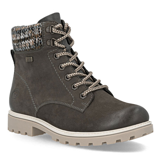 Remonte D8487 Womens Shoes Smoke