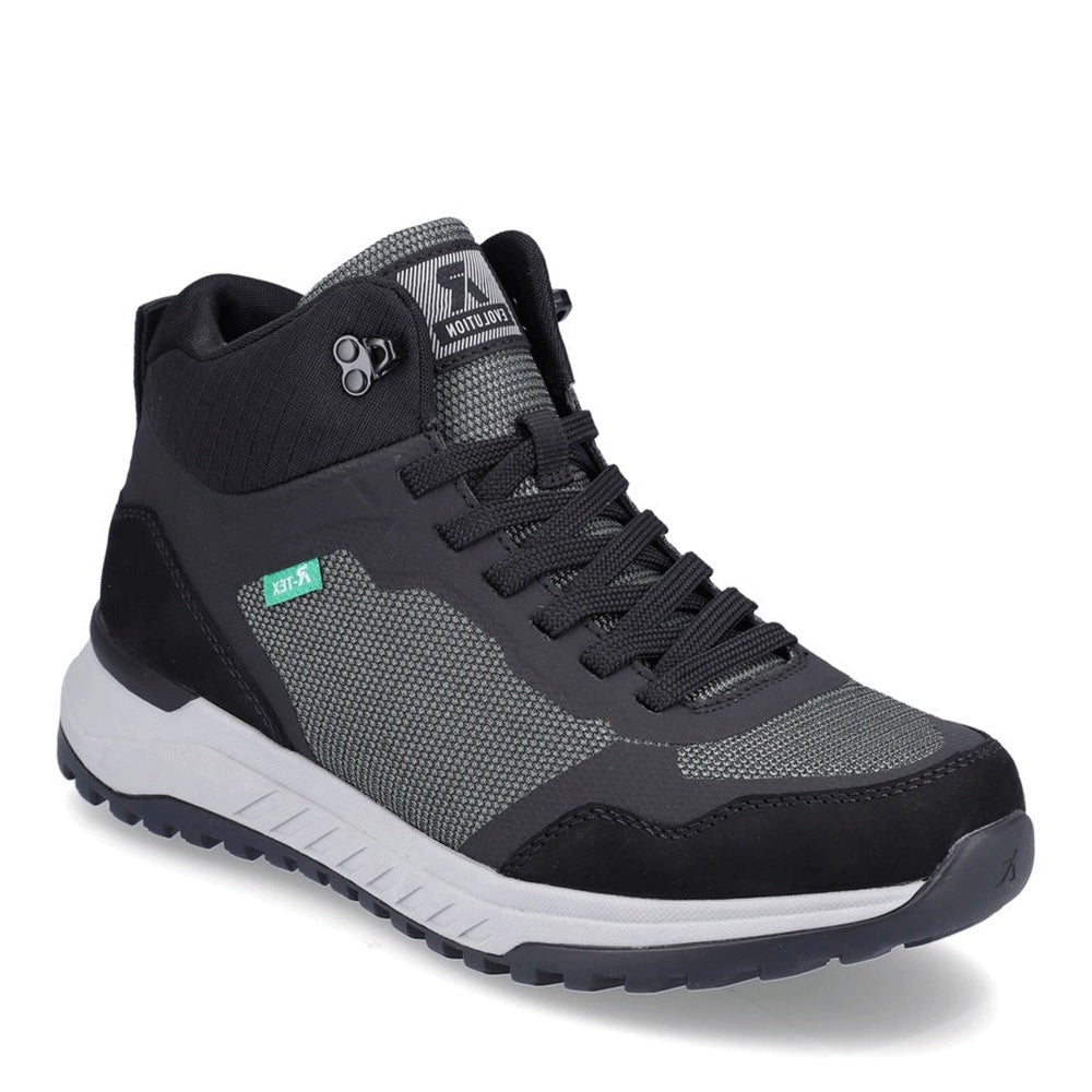 R-Evolution U0160 Mens Shoes Schwarz Khaki