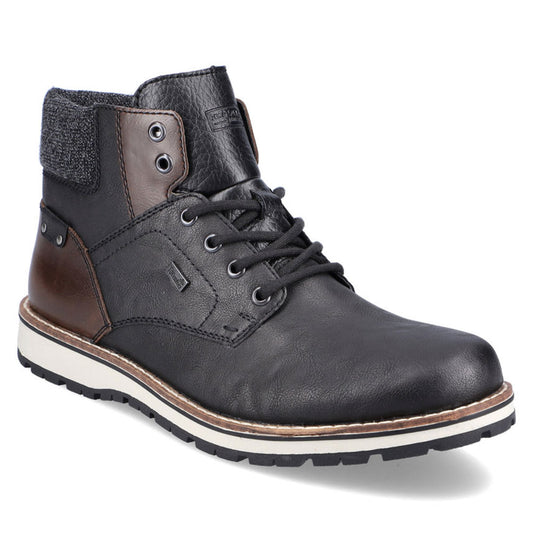 Rieker 38434 Mens Shoes Schwarz