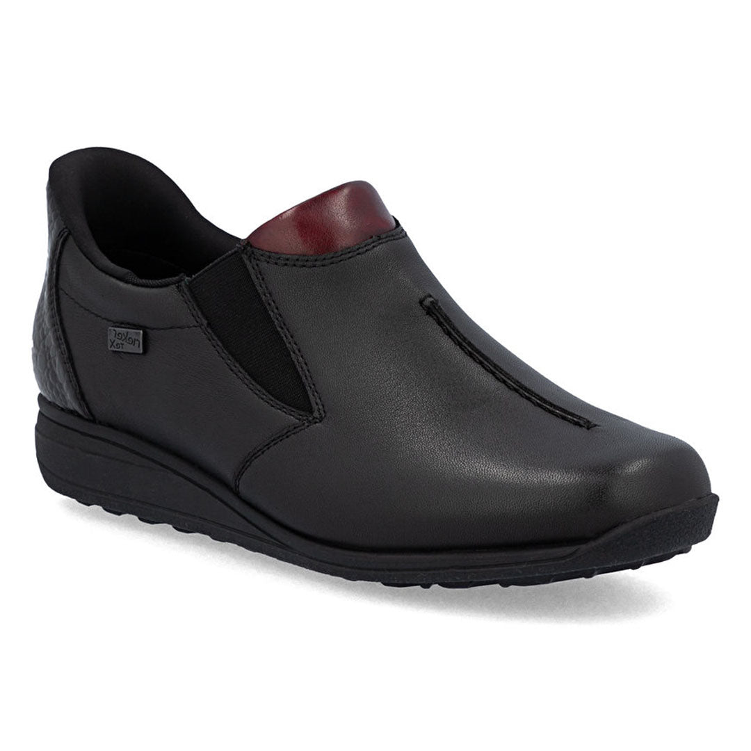 Rieker 47253 Womens Shoes Schwarz