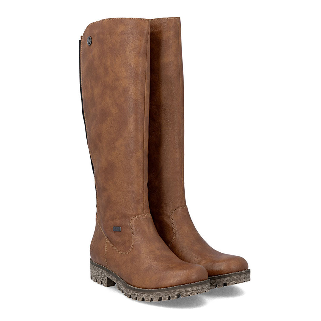 Rieker 78554 Womens Shoes Zimt