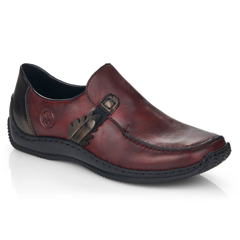 Rieker L1759 Womens Shoes PurPurViolett/Antik