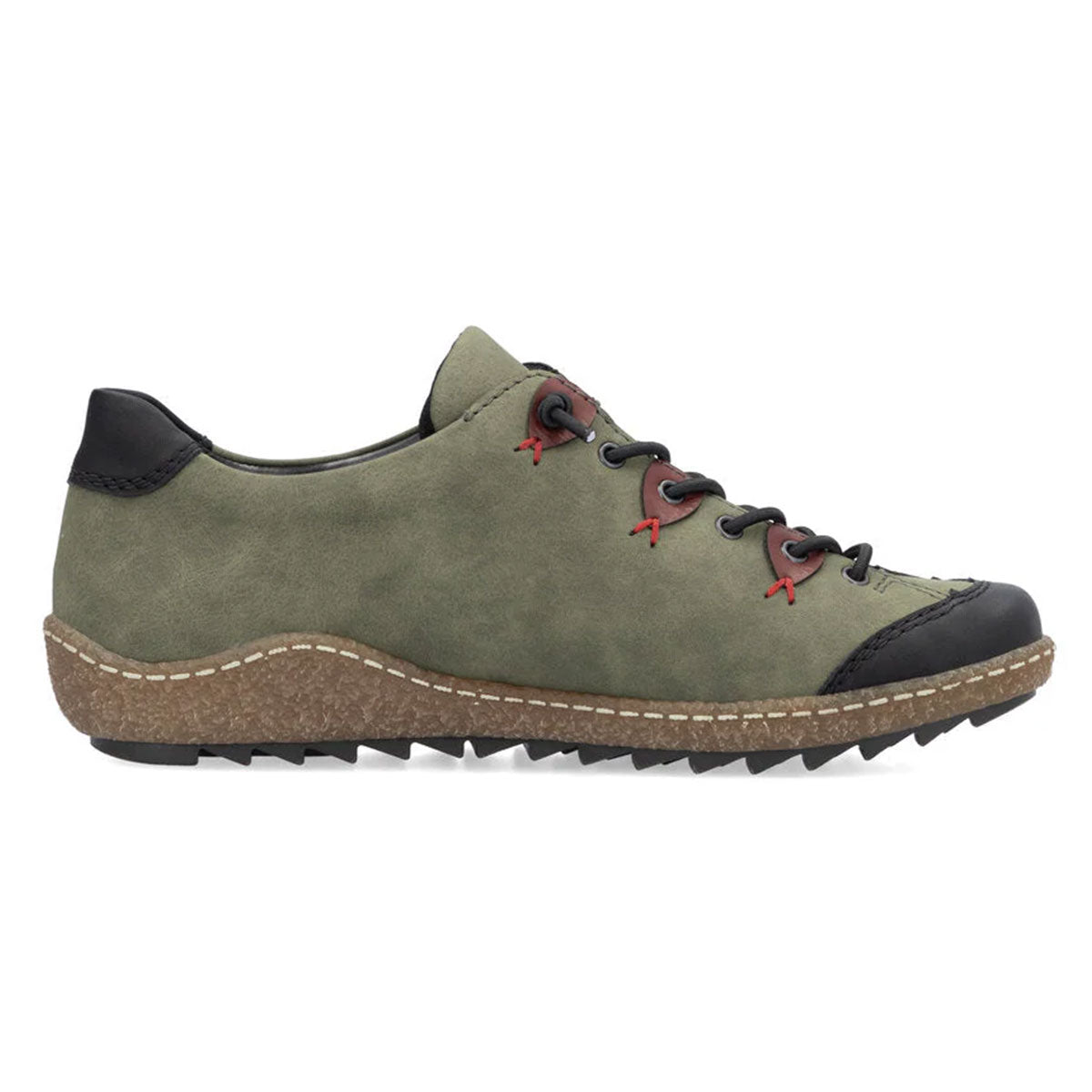 Rieker L7561 Womens Shoes Schwarz