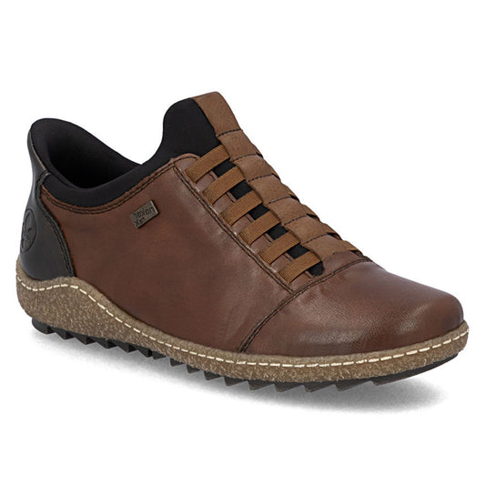 Rieker L7562 Womens Shoes Chestnut