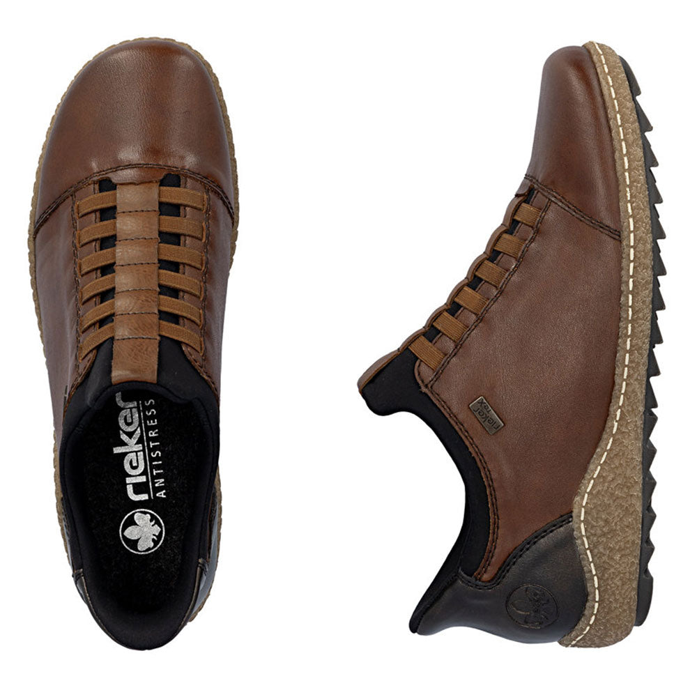 Rieker L7562 Womens Shoes Chestnut