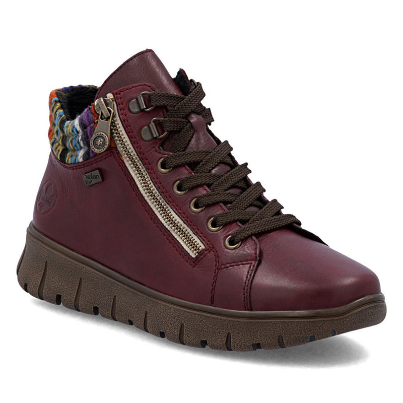 Rieker N1305 Womens Shoes Vino