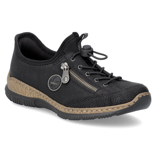 Rieker N3267 Womens Shoes Black