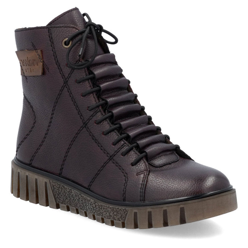 Rieker Y3421 Womens Shoes Cerise