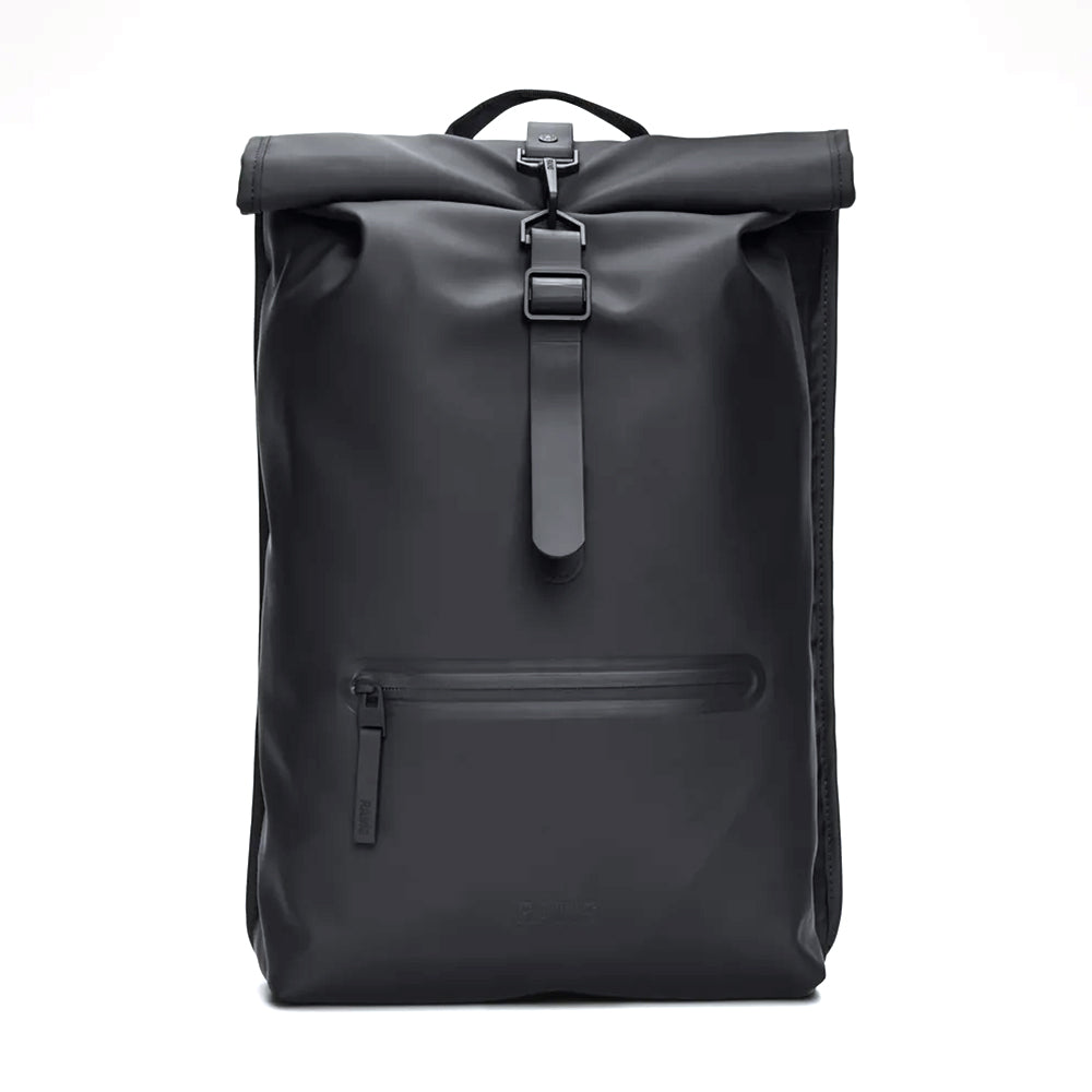 Rains Rolltop Rucksack W3 Handbags Black