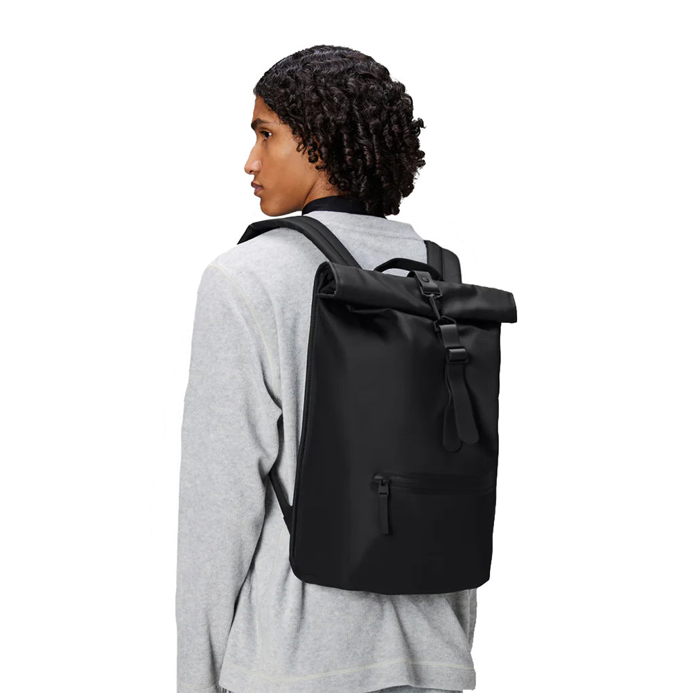 Rains Rolltop Rucksack W3 Handbags 