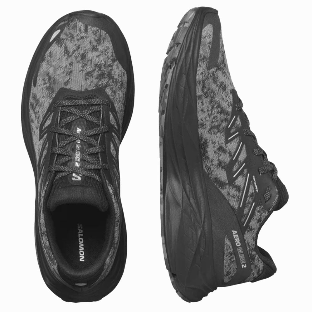 Salomon AERO GLIDE 2 Men Mens Shoes Black / Phantom / Ghost Gray