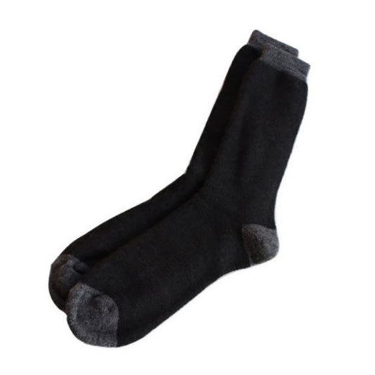 Tey Art Classic Solid Socks Mens Hosiery Black