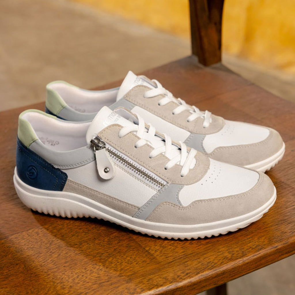 Remonte D1E06 Womens Shoes Off White