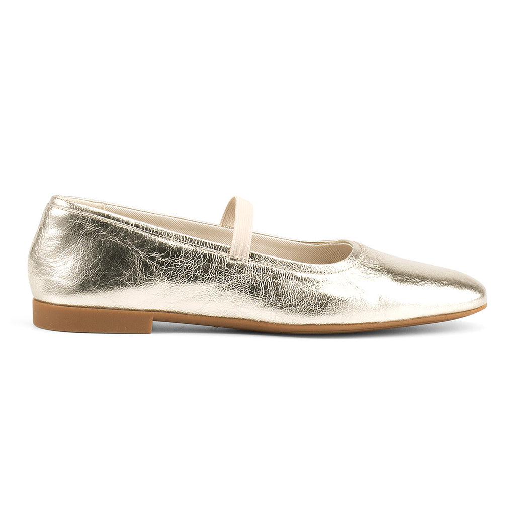 Vagabond Sibel 5758-183 Womens Shoes Gold Metallic