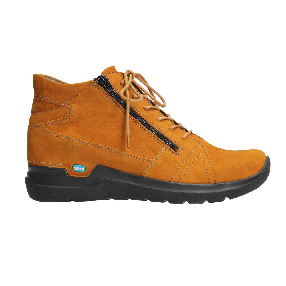 Wolky Why Bootie Womens Shoes 11-925 Dark Ochre