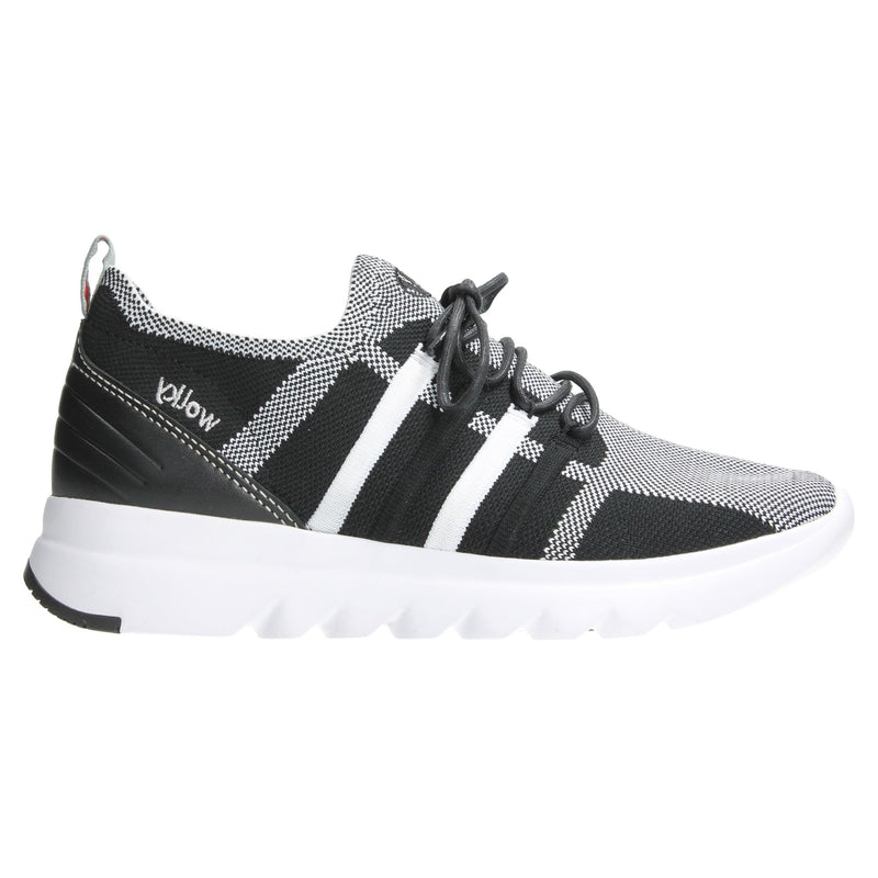 Wolky Mako Knit Sneaker Womens Shoes 90-100 White Knite