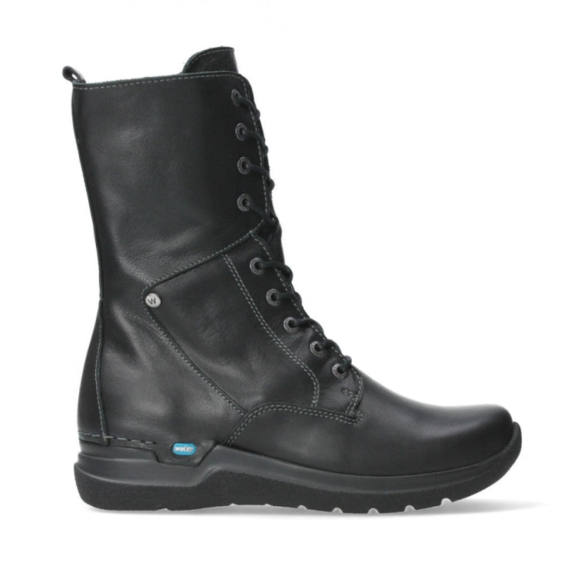 Wolky Zig Zag Boot Womens Shoes 24-000 Black