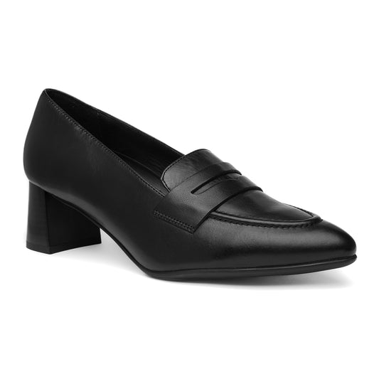 Ara Ambrosia Pump Womens Shoes Black leather