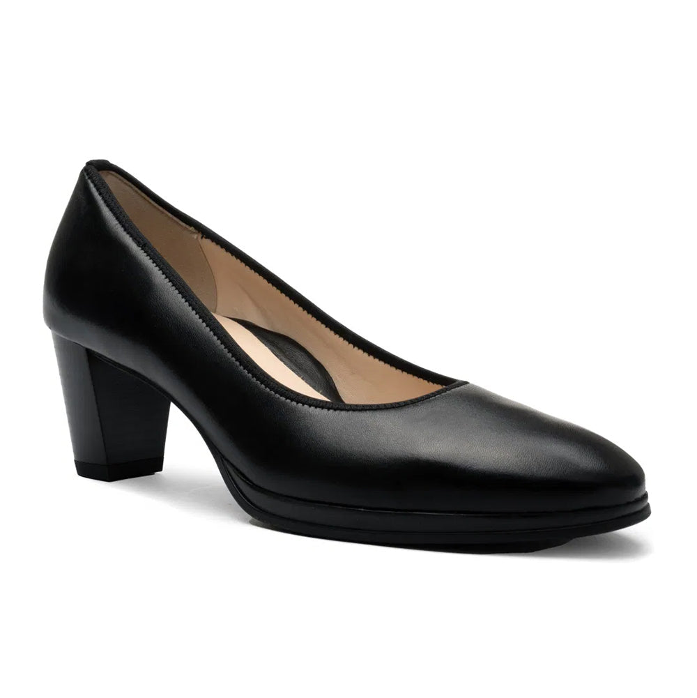 Ara Ophelia Black Suede 3 inch heel