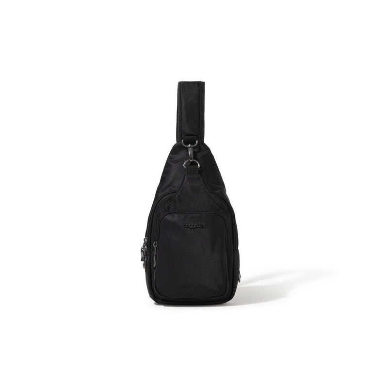 Baggallini Central Park Sling Bag Handbags Black