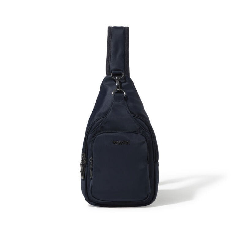 Baggallini Central Park Sling Bag Handbags Navy