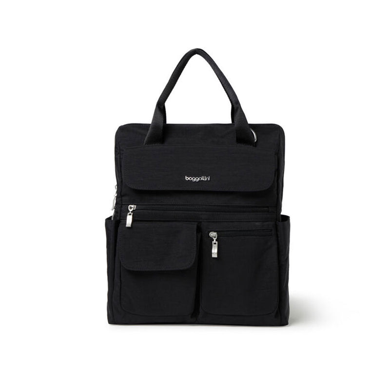 Baggallini Modern Everywhere Laptop Backpack Handbags Black