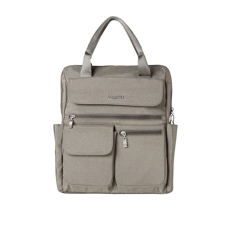 Baggallini Modern Everywhere Laptop Backpack Handbags sterling shimmer